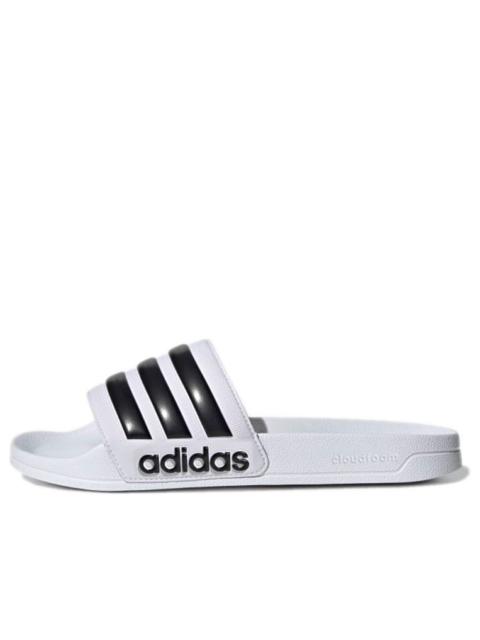 adidas Adilette Shower Slide 'White Black' GZ5921