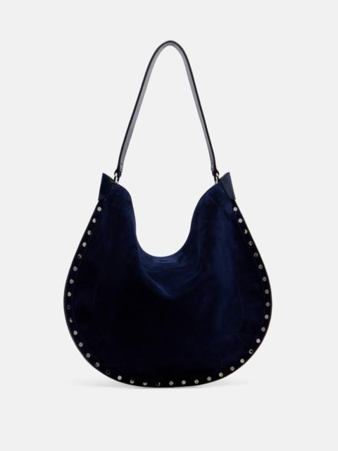 Oskan suede shoulder bag