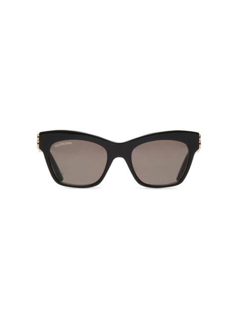 Women's Dynasty Butterfly Sunglasses in Black