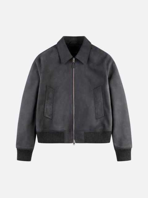 Bomber jacket in nubuck