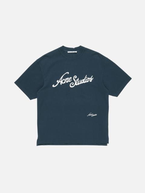 Logo t-shirt - Relaxed fit - Deep blue