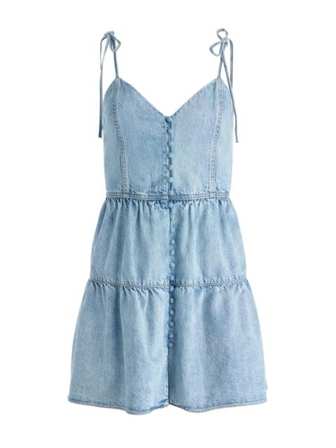 SHANTI DENIM MINI DRESS