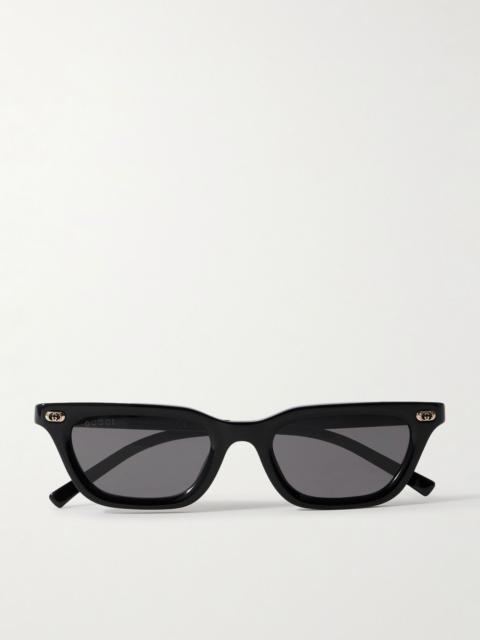 Cat-Eye Acetate Sunglasses Black