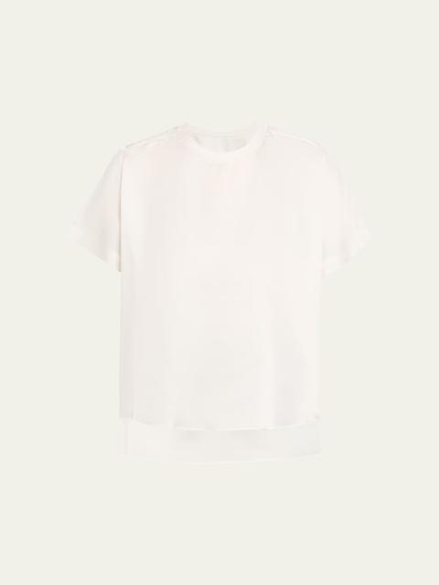 Addy Short-Sleeve Knit T-Shirt