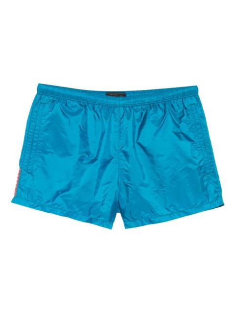 drawstring swim shorts