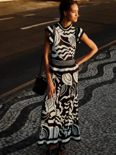 Seashell Crochet Skirt