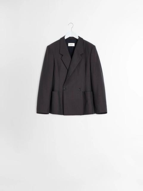 DOUBLE BREASTED TAILORED JACKET