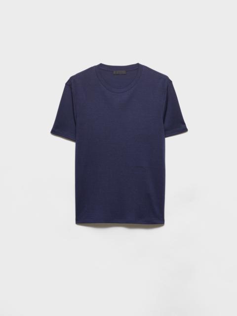 Cashmere and silk T-shirt