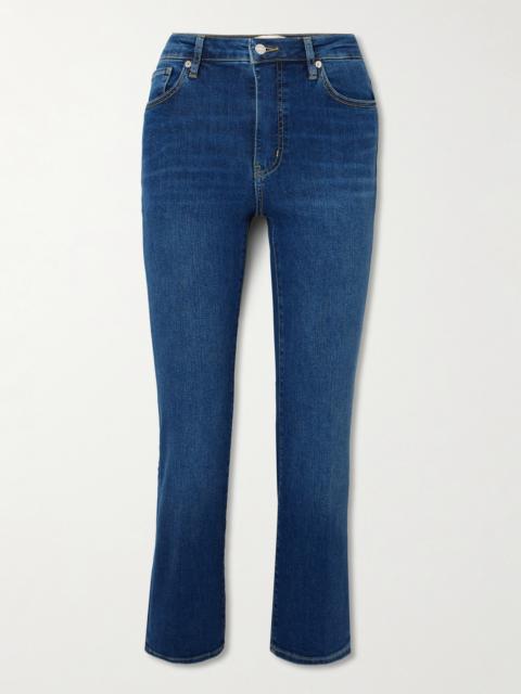 The Pencil Cropped High-rise Slim-leg Jeans