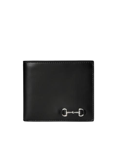 horsebit-detail bifold card holder