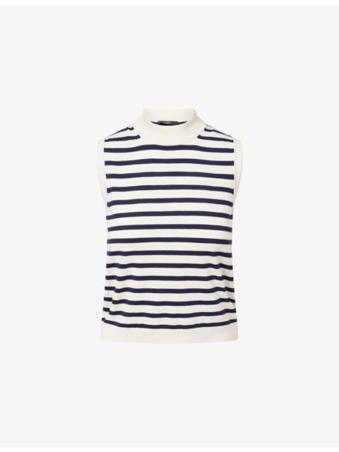 Stallo Striped Knitted Top
