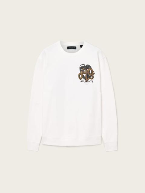 RETICULATE GRAPHIC SWEATSHIRT