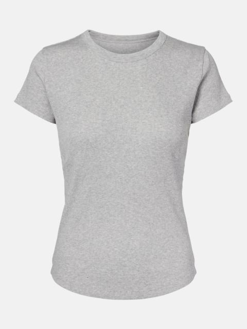 Taomi ribbed-knit cotton jersey T-shirt