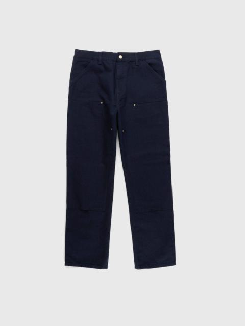 Carhartt WIP – Double Knee Pant Dark Navy Rinsed