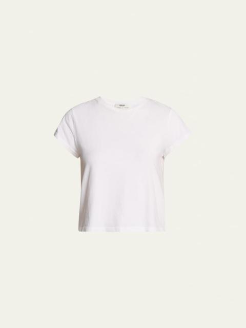 Adine Cropped Short Sleeve Tee
