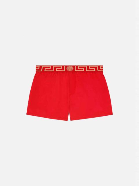 Greca Border Short Swim Shorts