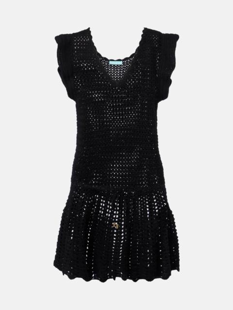 Bailey knitted cotton minidress