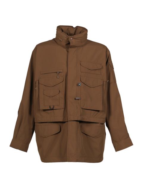 WINDSTOPPER_ PERFECT MIL FIELD 2WAY JACKET / BRWN GRY