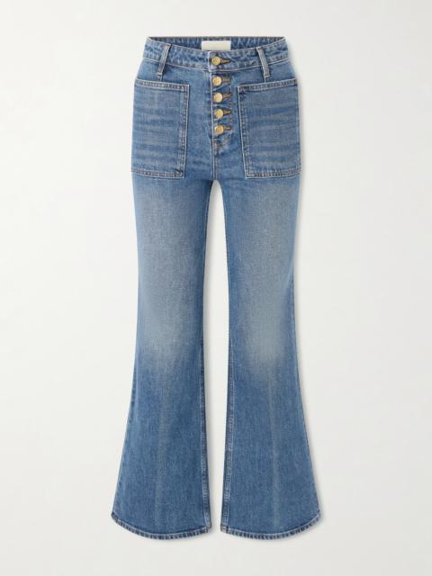The Lou High-rise Flared Jeans