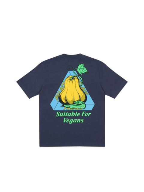 PALACE NEIN CHEESE NEIN EGG T-SHIRT NAVY | REVERSIBLE