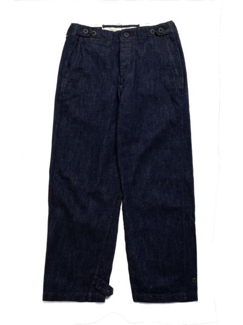 11.5oz Denim M43 Field Trousers Fullcount x BiG Exclusive - Indigo