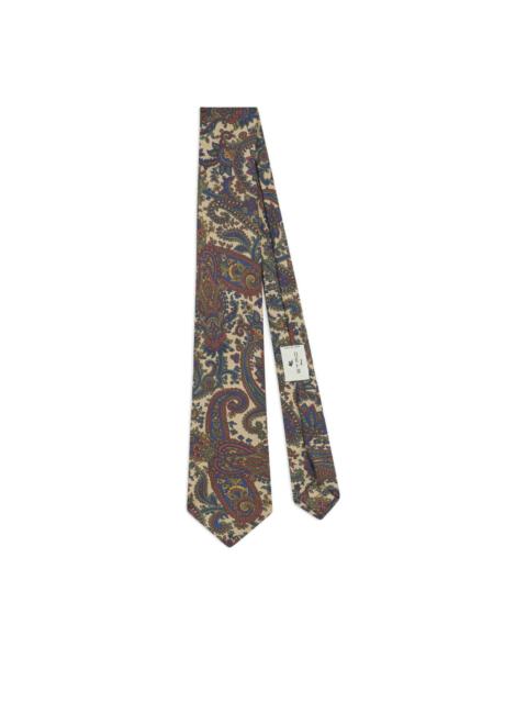 floral paisley silk tie