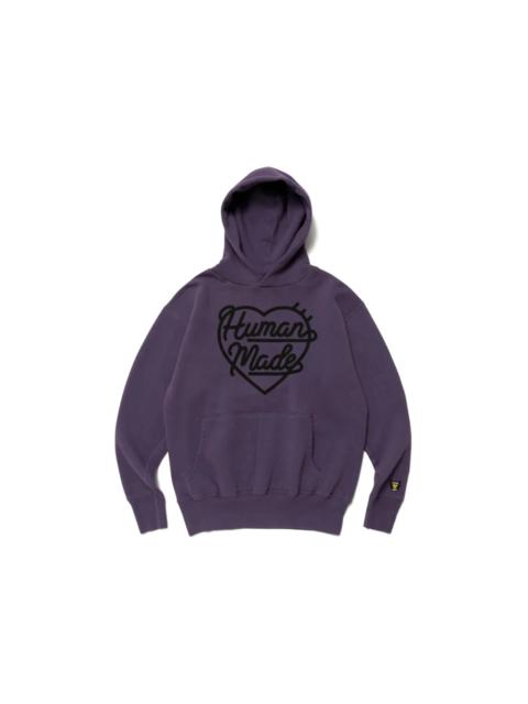 Human Made Heart Tsuriami Hoodie Purple