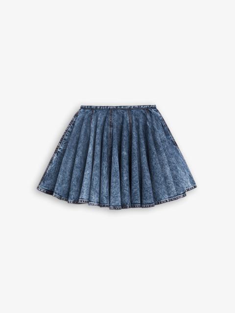 DENIM SKATER SKIRT