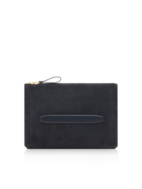 SUEDE BUCKLEY HANDLE PORTFOLIO