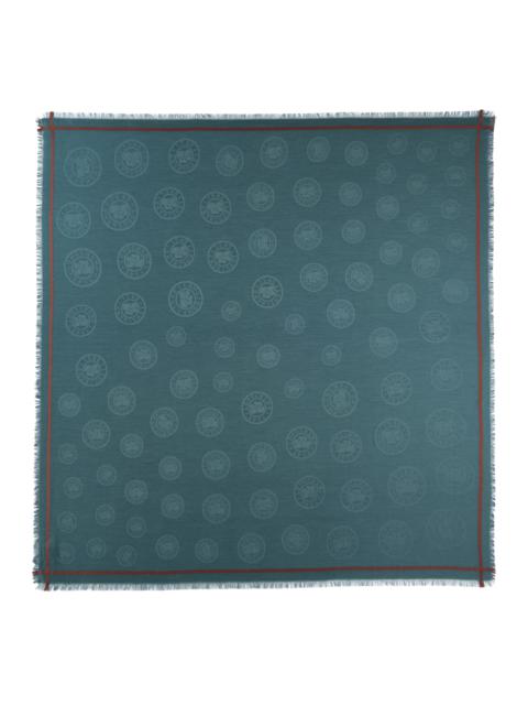 La Médaille Longchamp Shawl Peacock - OTHER