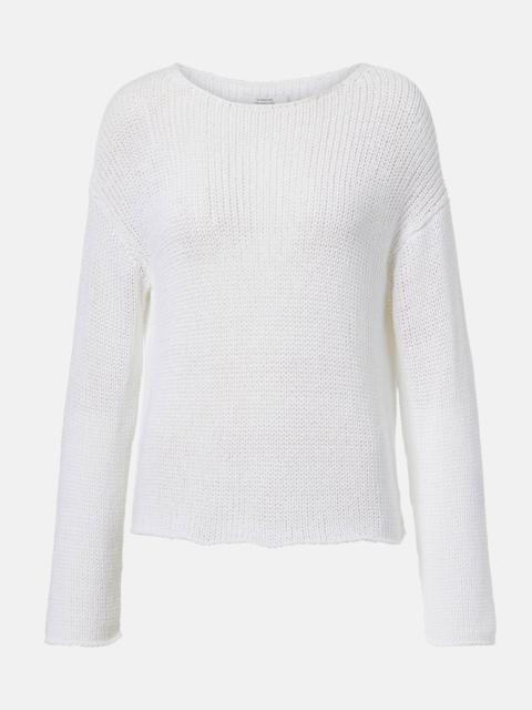 Cotton-blend sweater