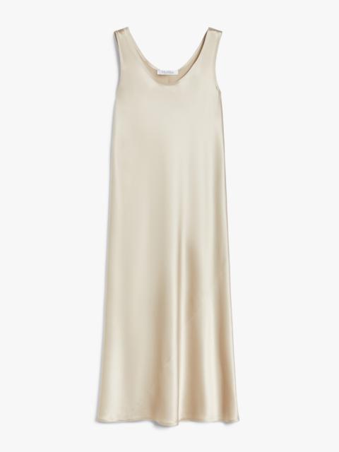 BANJO Flowing silk satin dress