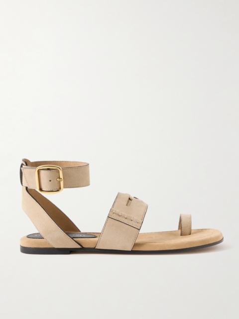 Gaia Buckled Brushed Vegan Sandals