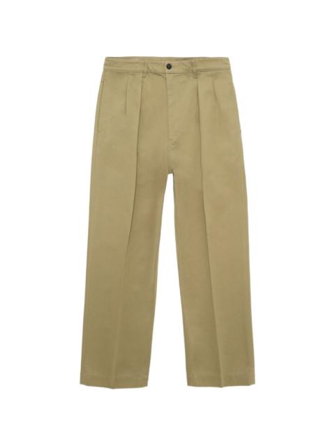 New York double pleated trousers