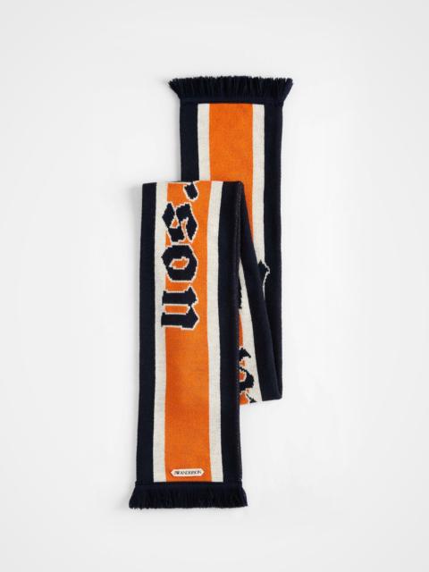WINNER FOOTBALL KNITTED SCARF