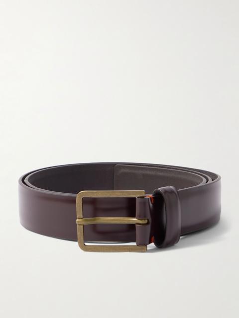 Rory 3cm Leather Belt Brown