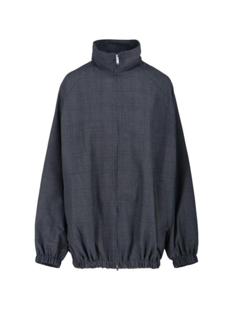 Baxter plaid zip jacket