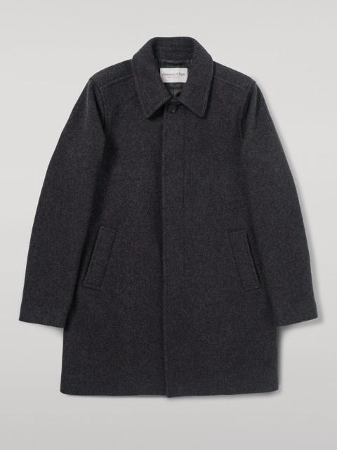 Wool Grey Car Coat