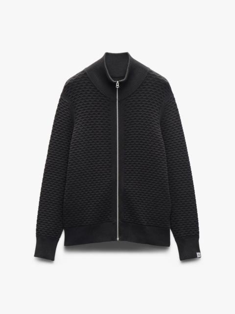 Andrew Cotton Full-Zip Sweater
