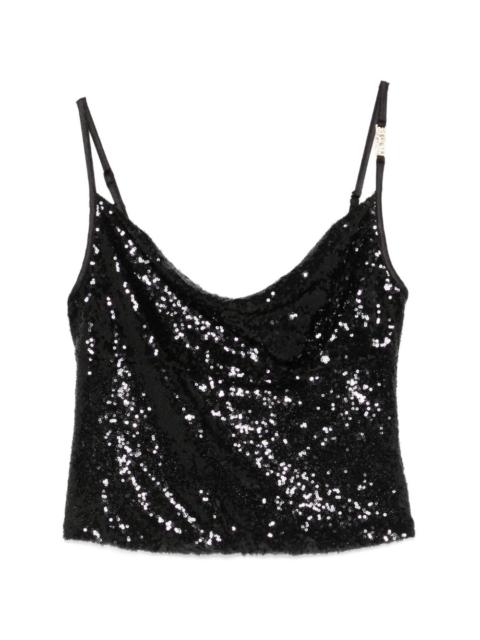 sequin top