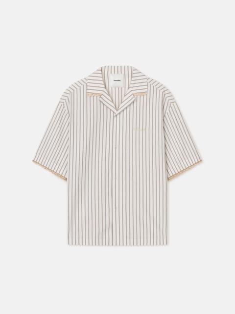 Striped Crochet Shirt