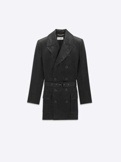 saharienne jacket in satin chintz