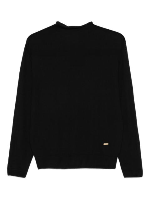 roll-neck sweater