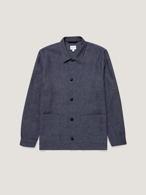 Cotton Linen Twill Twin Pocket Jacket