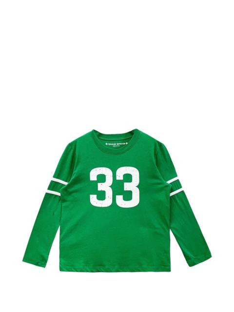 horseshoe logo long-sleeved T-shirt