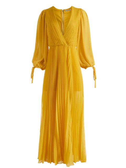 NYA PLEATED MAXI DRESS