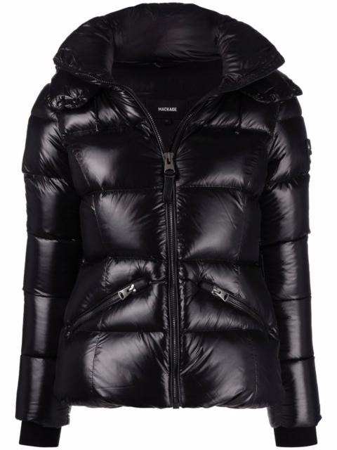 Madlyn padded zipped jacket