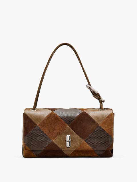 THE SUEDE PATCHWORK LARGE DUAL BAG