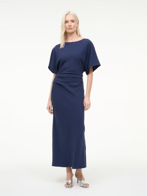 STAUD AMELIE DRESS NAVY