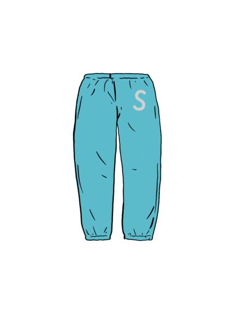 Supreme Swarovski S Logo Sweatpant Light Aqua